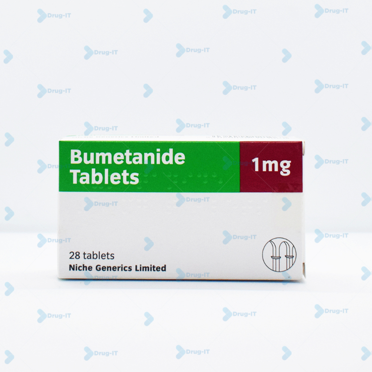 Bumetanide 1mg Tablet (28 Tablets) by Niche Generics Ltd | GB